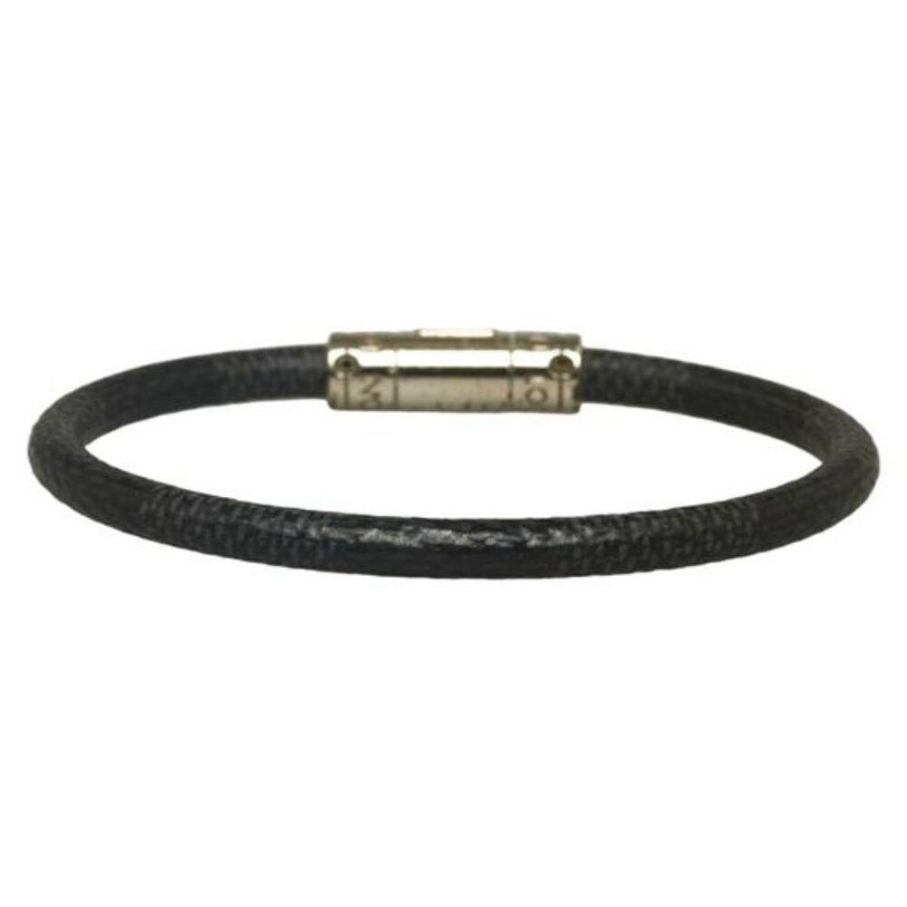 Louis Vuitton Graphite Keep It Bracelet M6140E - Picture 3 of 6
